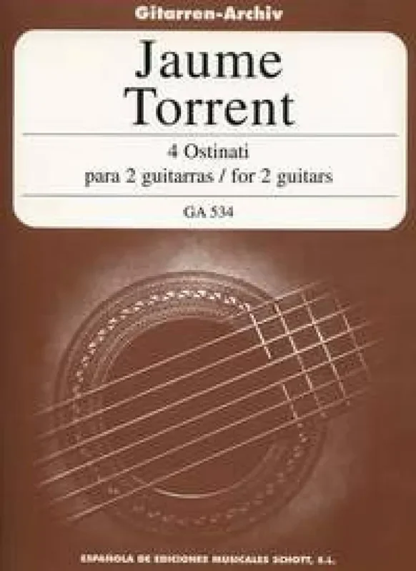 Jaume Torrent 4 Ostinati Gitarre Duett