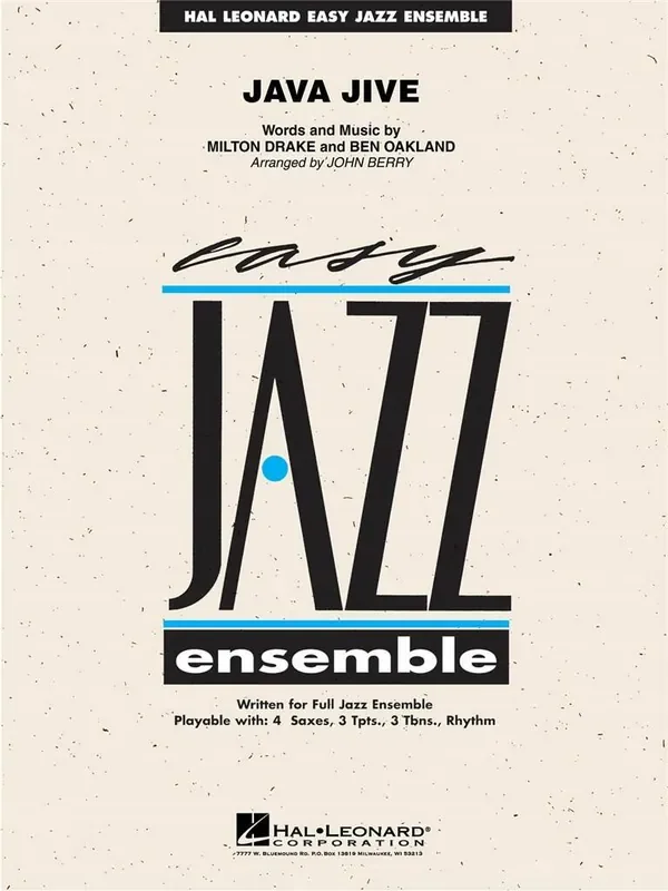Java Jive (Arr. John Berry) Jazz Ensemble