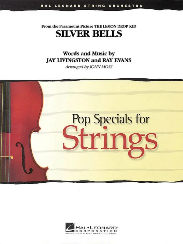 Jay Livingston Silver Bells (Arr. John Moss) Streichensemble