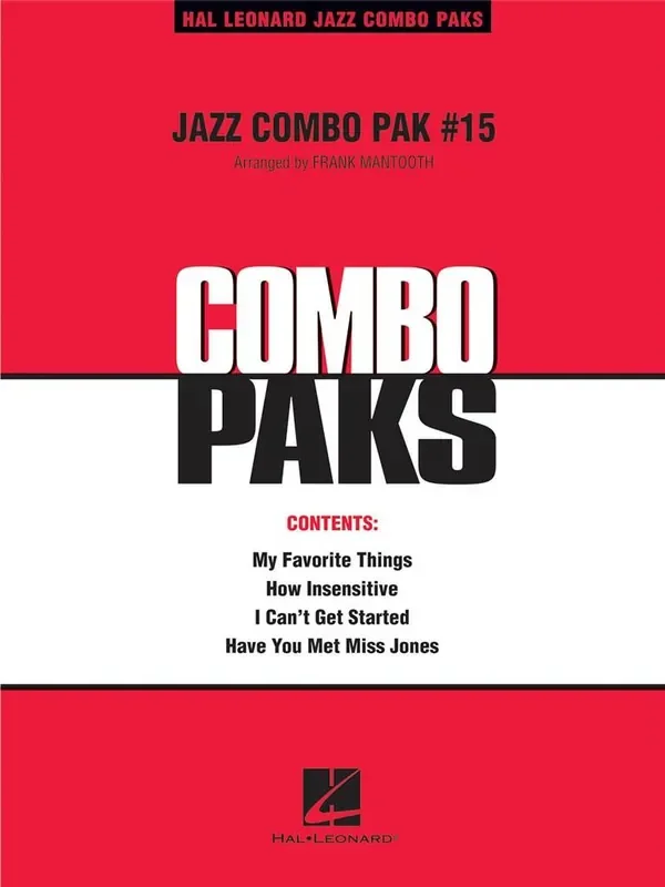Jazz Combo Pak 15 (Arr. Frank Mantooth) Jazz Ensemble