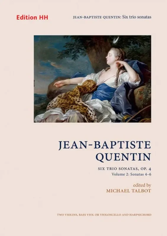 Jean-Baptiste Quentin Six trio sonatas Vol. 2 op. 4/4-6 Band 2 Kammerensemble