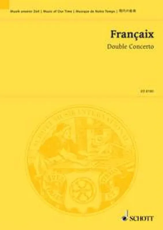 Jean Françaix Double Concerto Orchester mit Solo