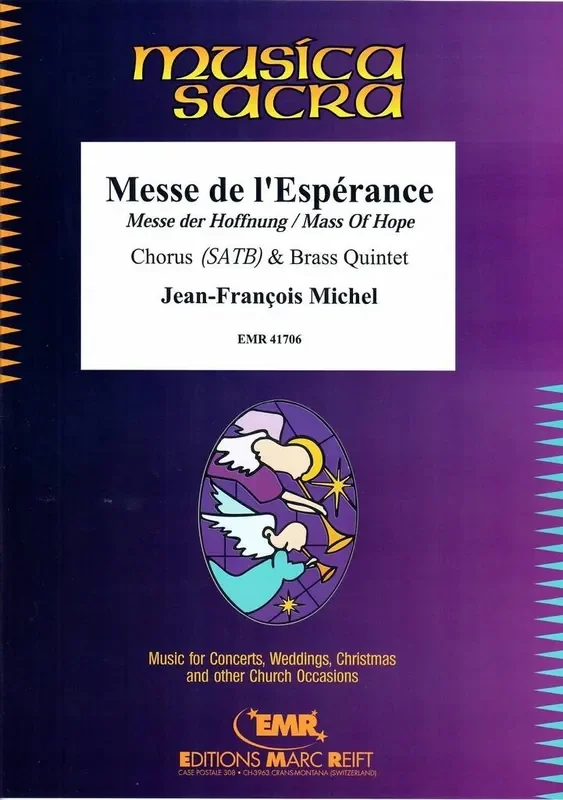Jean-François Michel Messe de l‘Espérance Gemischter Chor mit Ensemble