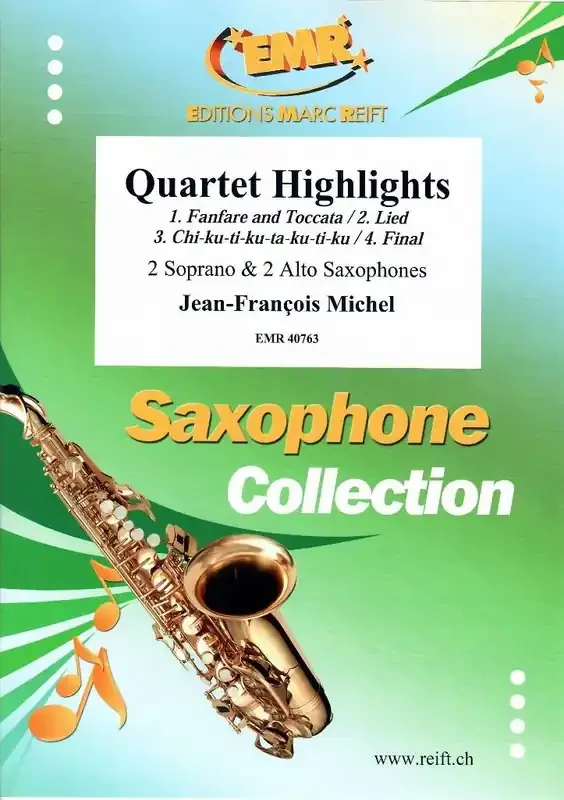 Jean-François Michel Quartet Highlights Saxophon Ensemble