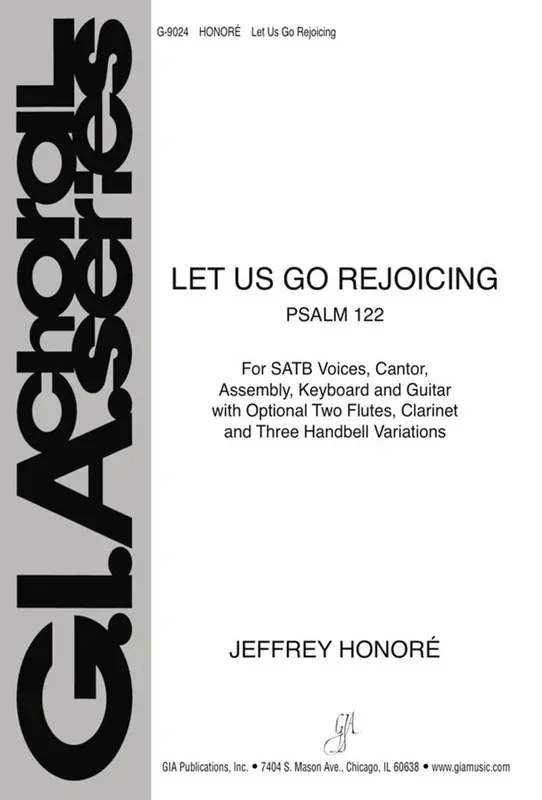 Jeffrey A. Honoré Let Us Go Rejoicing- 3, 4, or 5 octave Handbell