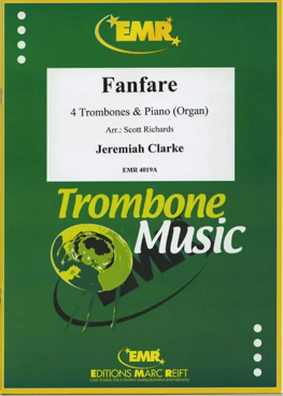 Jeremiah Clarke Fanfare (Arr. Richards) Posaune Ensemble