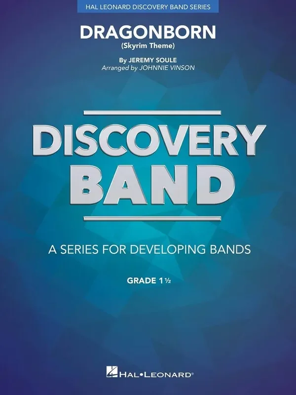 Jeremy Soule Dragonborn (Skyrim Theme) (Arr. Johnnie Vinson) Blasorchester