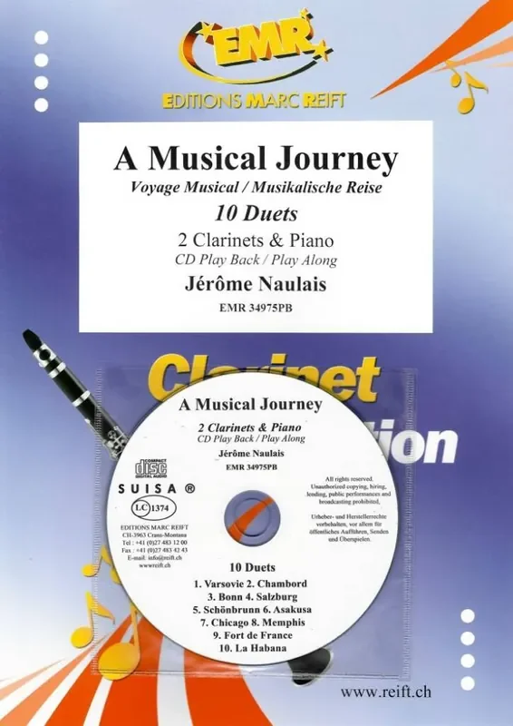 Jérôme Naulais A Musical Journey Klarinette Duett