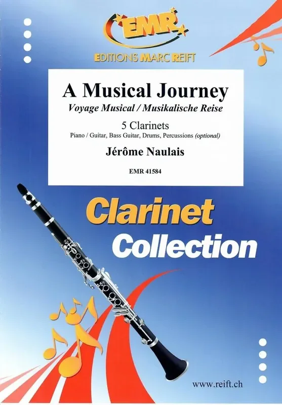 Jérôme Naulais A Musical Journey Klarinette Ensemble