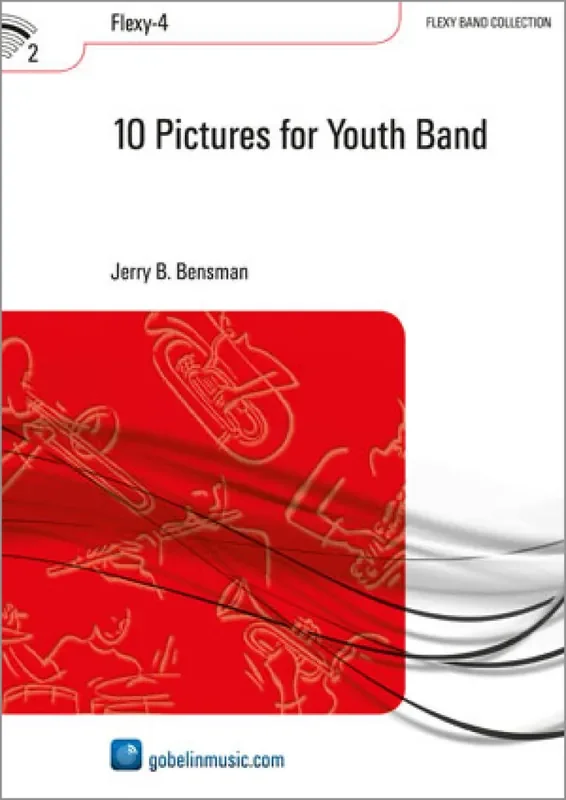 Jerry B. Bensman 10 Pictures for Youth Band Variables Blasorchester