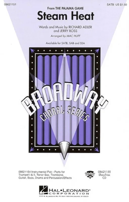 Jerry Ross Steam Heat (Arr. Mac Huff) Gemischter Chor mit Ensemble