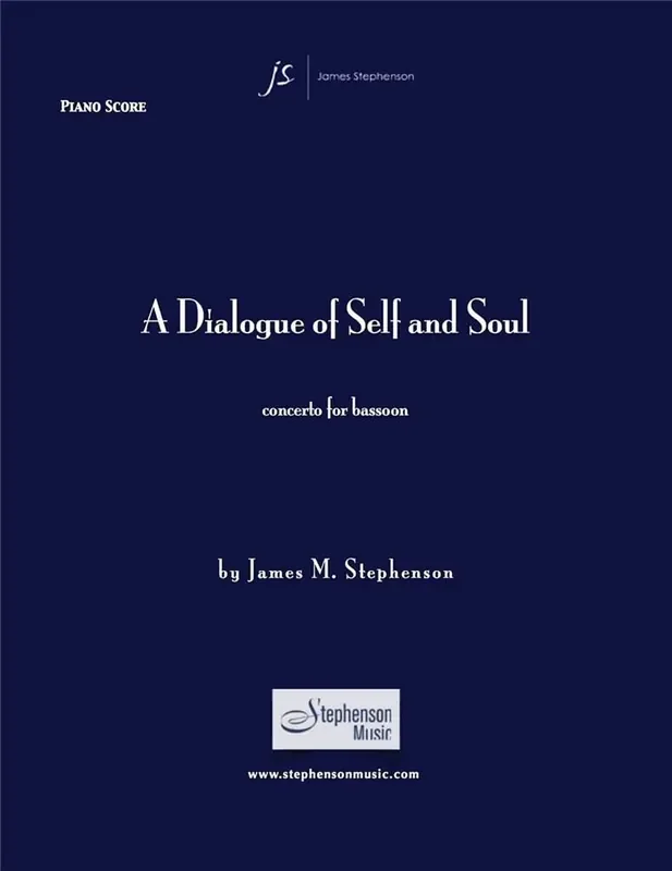 Jim Stephenson A Dialogue Of Self And Soul Bläserensemble