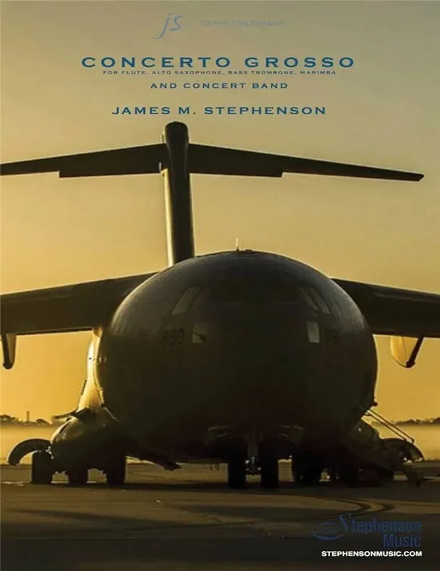 Jim Stephenson Concerto Grosso Blasorchester mit Solo