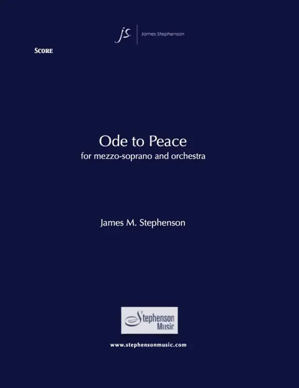 Jim Stephenson Ode to Peace Orchester mit Gesang