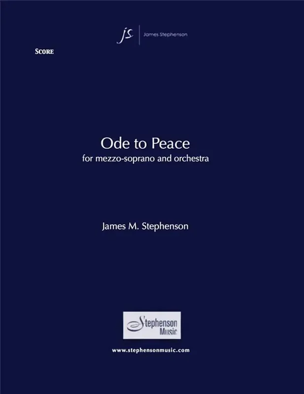 Jim Stephenson Ode to Peace Orchester mit Gesang