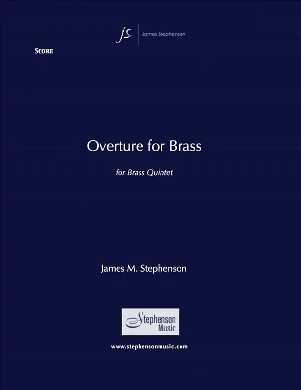 Jim Stephenson Overture For Brass Blechbläser Ensemble