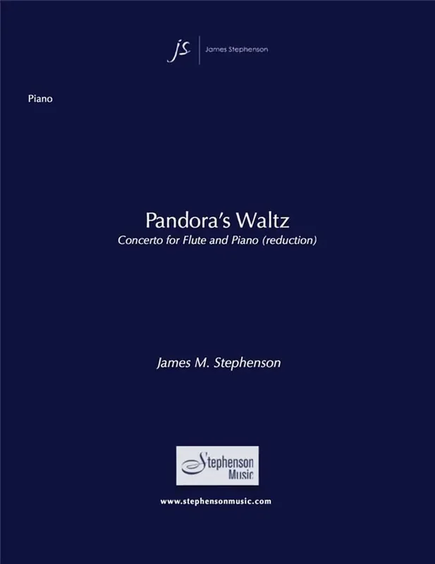 Jim Stephenson Pandora‘s Waltz (Concerto for Flute) Orchester mit Solo
