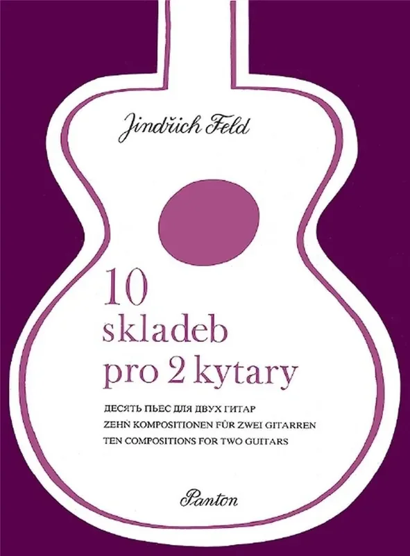 Jindrich Feld 10 Compositons Gitarre Duett