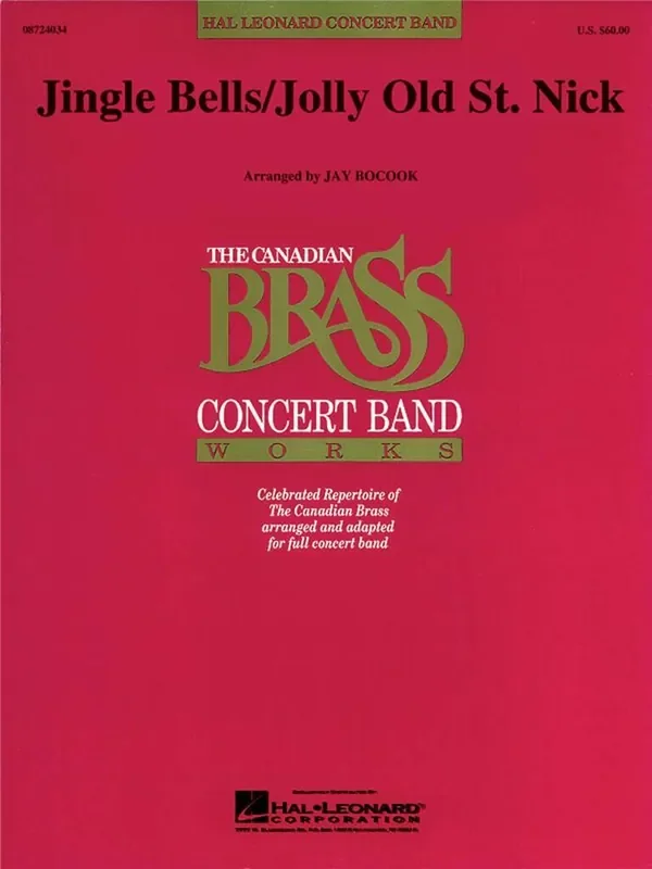 Jingle Bells/Jolly Old St. Nick (Arr. Jay Bocook) Blasorchester