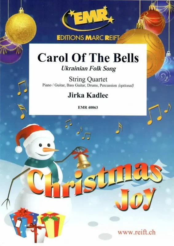 Jirka Kadlec Carol of the bells Streichquartett