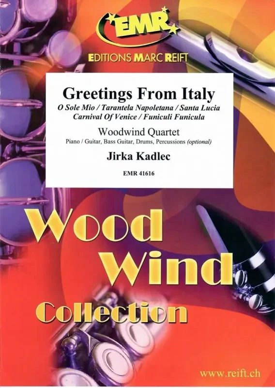 Jirka Kadlec Greetings From Italy Holzbläserensemble