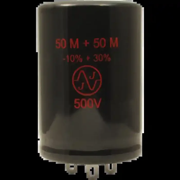 JJ 50uF+50uF, 500V radiaal