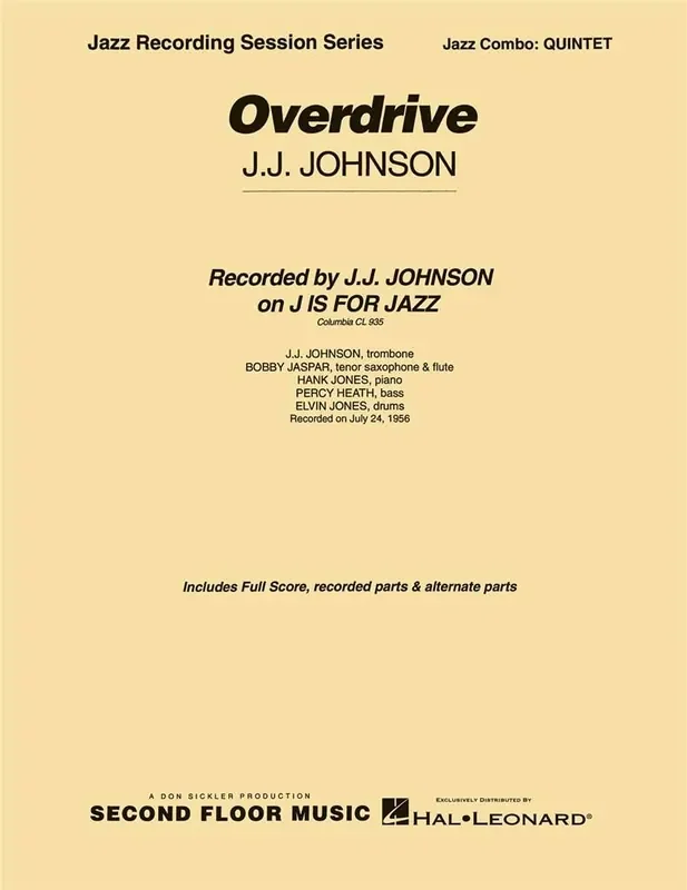 JJ Johnson Overdrive Jazz Ensemble