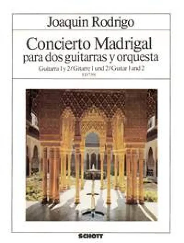 Joaquín Rodrigo Concierto Madrigal Orchester mit Solo