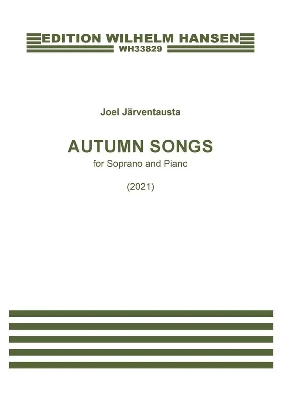 Joel Järventausta Autumn Songs Gesang mit Klavier