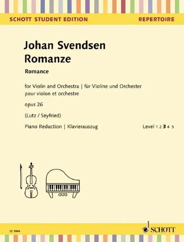 Johan Svendsen Romanze Op. 26 Orchester