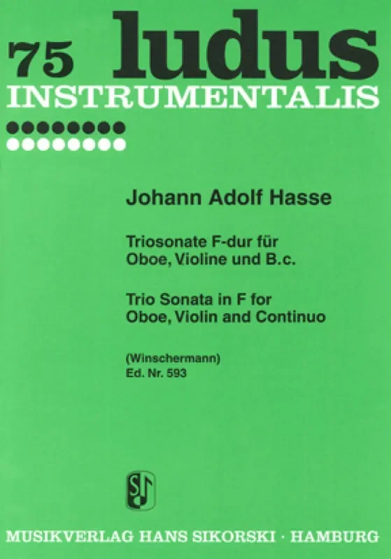 Johann Adolf Hasse Triosonate Kammerensemble