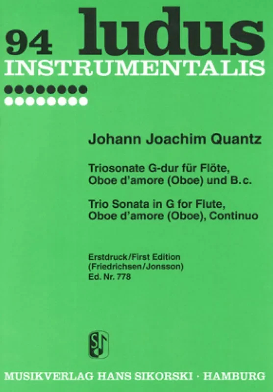 Johann Joachim Quantz Triosonate Kammerensemble