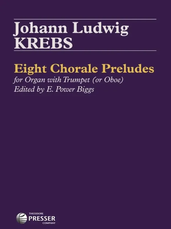 Johann Ludwig Krebs Eight Chorale Preludes Trompete mit Begleitung