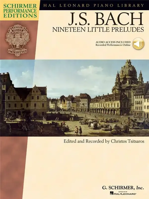 Johann Sebastian Bach – Nineteen Little Preludes Klavier Solo