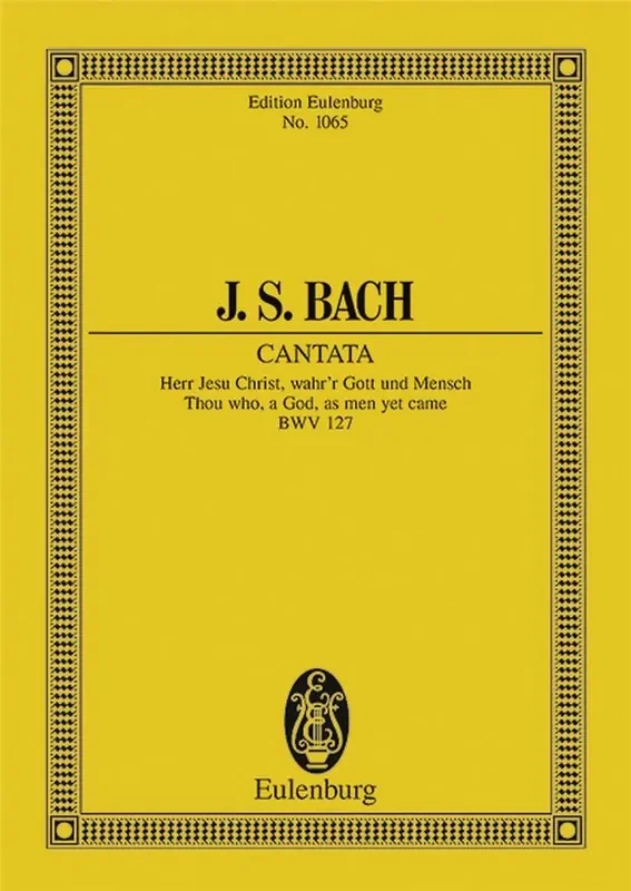 Johann Sebastian Bach Cantata N.127 Kammerorchester