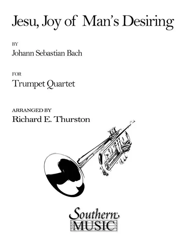 Johann Sebastian Bach Jesu, Joy Of Man‘S Desiring (Arr. Richard E. Thurston) Trompete Ensemble