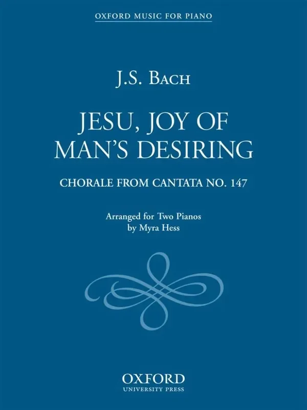 Johann Sebastian Bach Jesu, Joy Of Man‘s Desiring Klavier Duett
