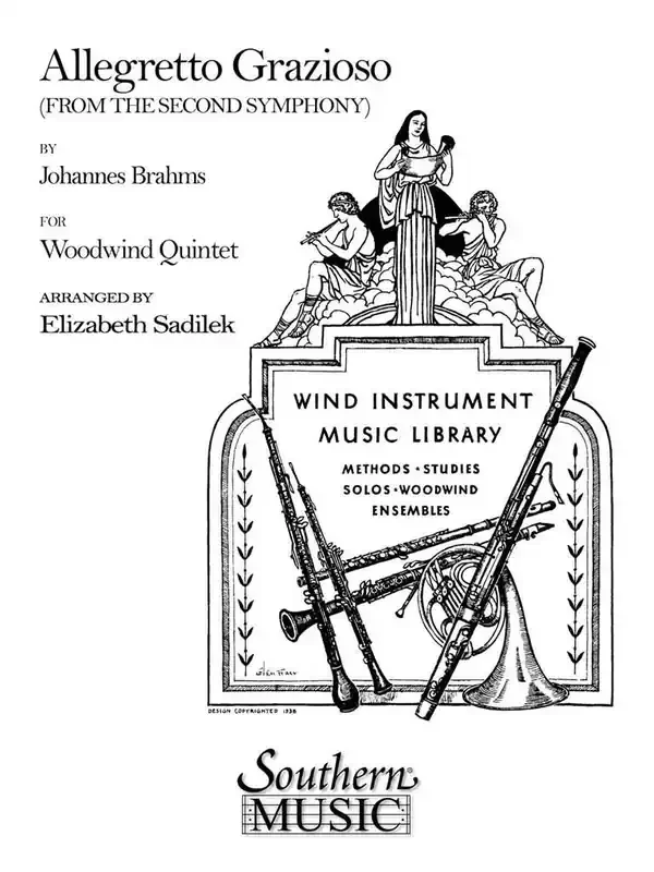 Johannes Brahms Allegretto Grazioso (Arr. Elizabeth Sadilek) Holzbläserensemble