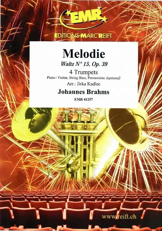 Johannes Brahms Melodie (Arr. Jirka Kadlec) Trompete Ensemble