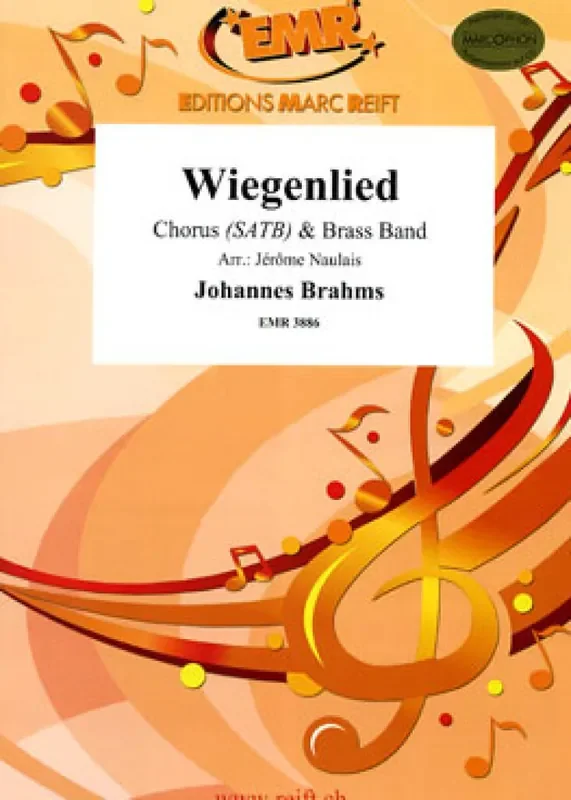 Johannes Brahms Wiegenlied (Arr. Jérôme Naulais) Brass Band mit Gesang