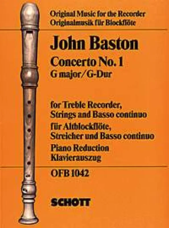 John Baston Concerto No. 1 in G major Bläserensemble
