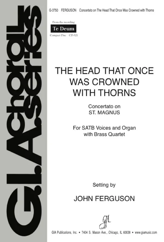 John Ferguson The Head That Once Was Crowned with Thorns Gemischter Chor mit Begleitung