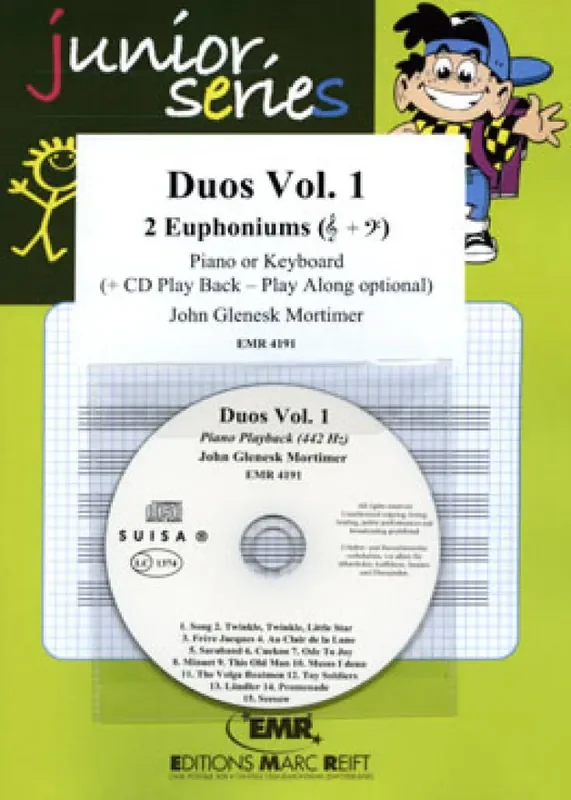 John Glenesk Mortimer Duos Vol. 1 Bariton oder Euphonium mit Begleitung