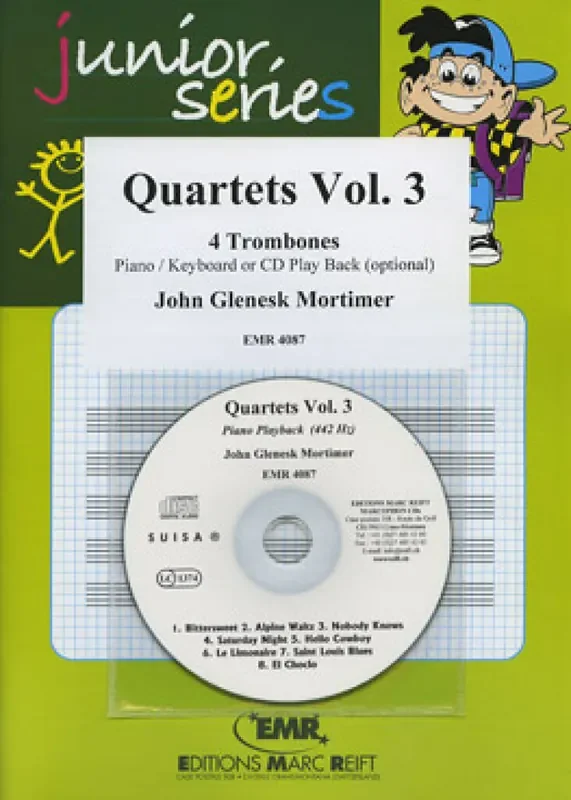 John Glenesk Mortimer Quartets Volume 3 Posaune Ensemble