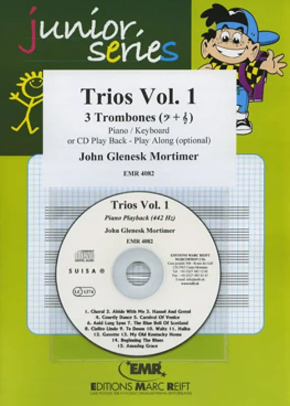 John Glenesk Mortimer Trios Vol. 1 Posaune Ensemble