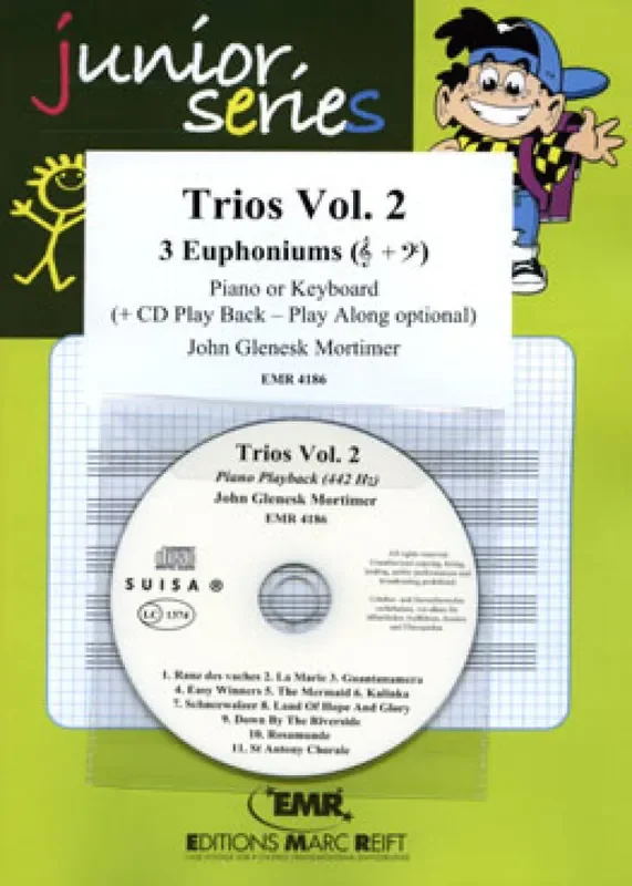 John Glenesk Mortimer Trios Vol. 2 Bariton oder Euphonium Ensemble