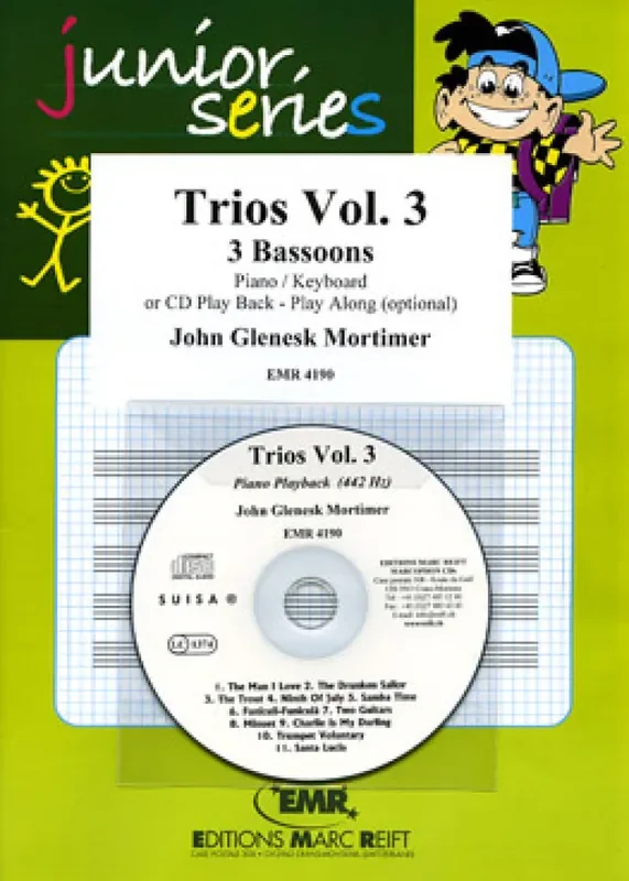 John Glenesk Mortimer Trios Vol. 3 Fagott Ensemble