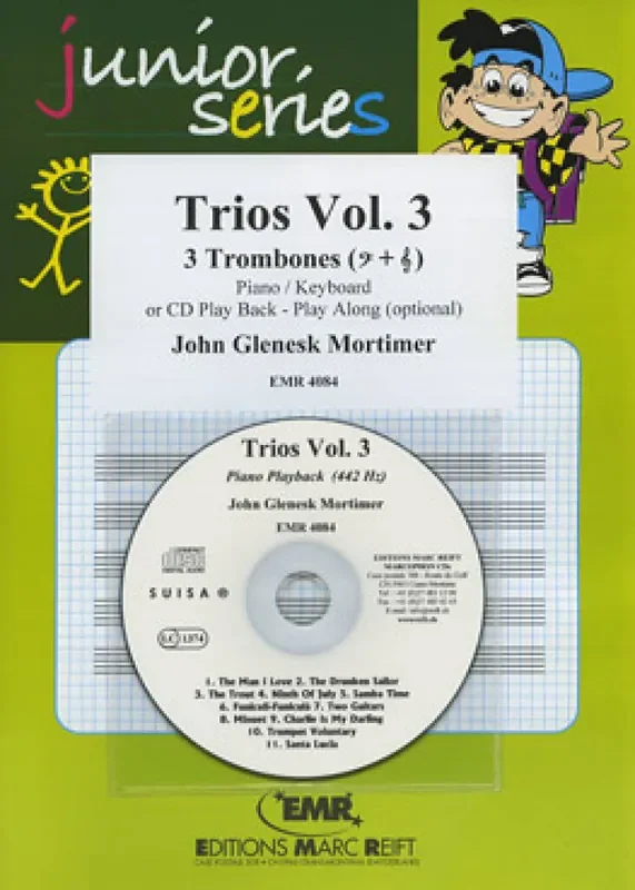 John Glenesk Mortimer Trios Vol. 3 Posaune Ensemble
