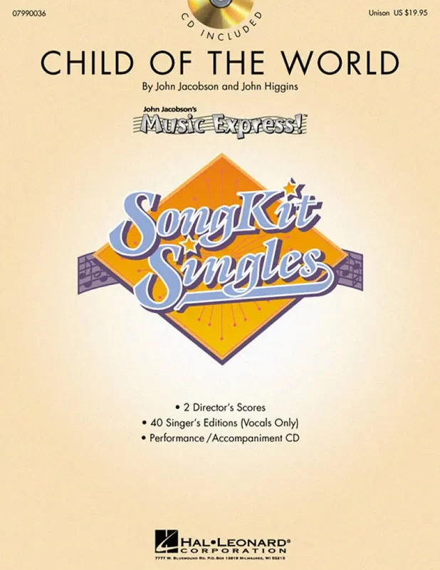 John Higgins Child of the World (SongKit Single) Gemischter Chor mit Begleitung
