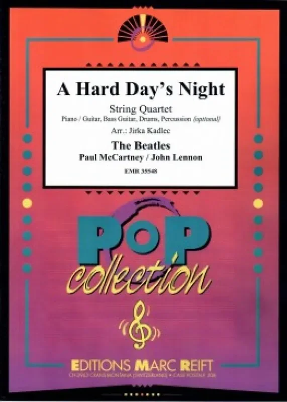 John Lennon A Hard Day‘s Night (Arr. Jirka Kadlec) Streichensemble